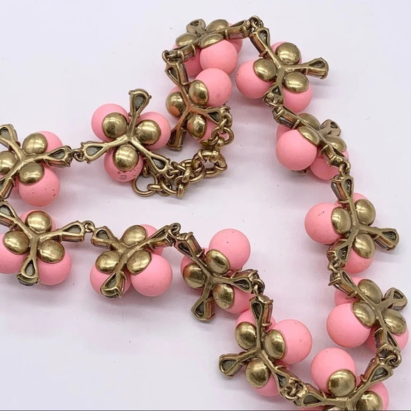 J. Crew Pink Pop Flower Necklace - Picture 6 of 6